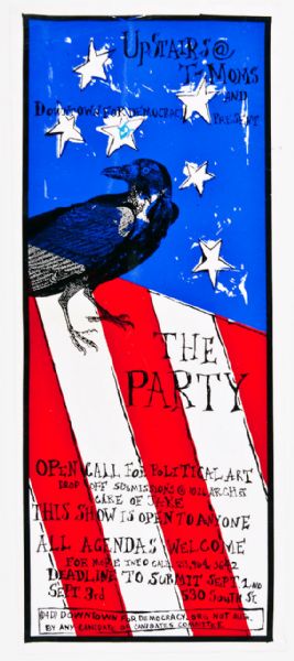 The Party Political Art Show Original Poster